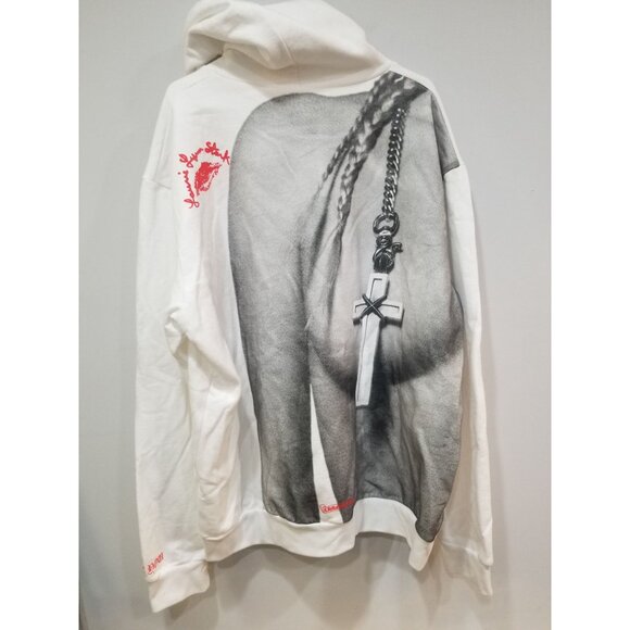 Chrome Hearts Laurie Lynn Stark Love You Red Letter Hoodie Size XL PRE-OWNED - Picture 3 of 12